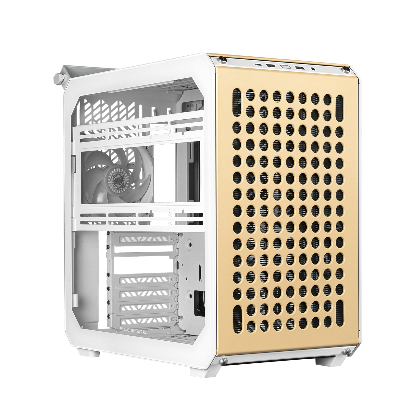 Thùng máy Case Cooler Master Qube 500 Flatpack Macaron Edition | Mid Tower, E-ATX