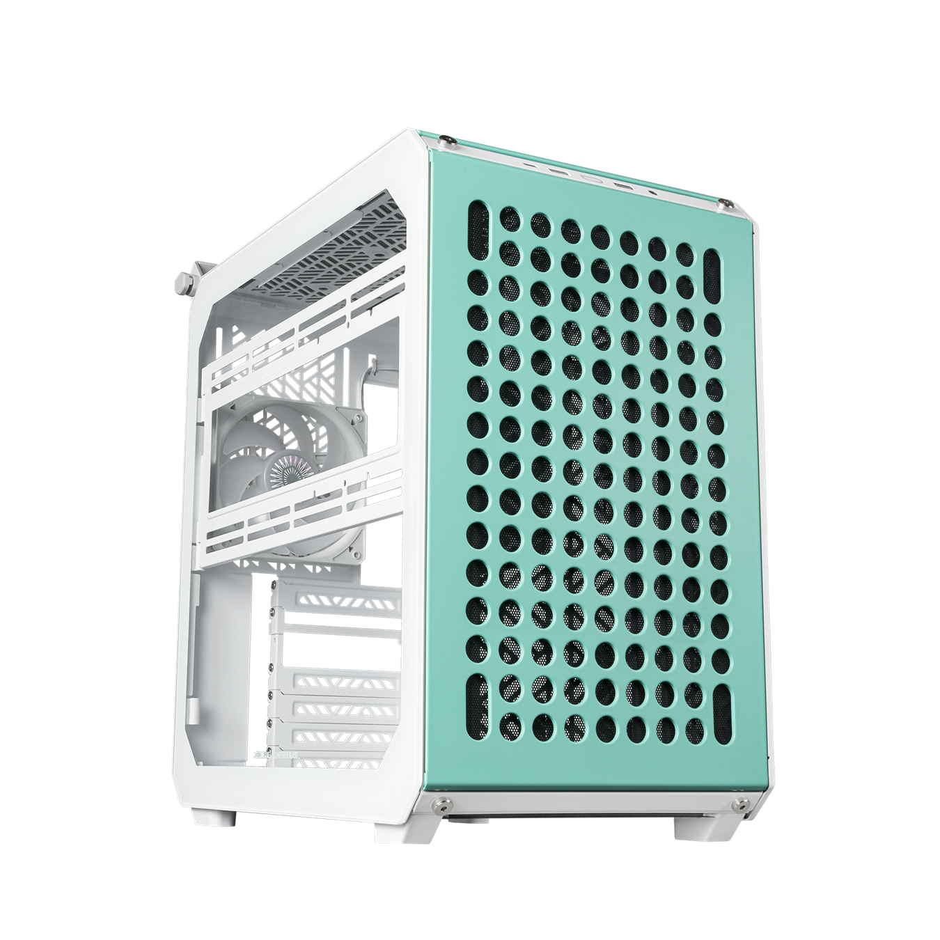 Thùng máy Case Cooler Master Qube 500 Flatpack Macaron Edition | Mid Tower, E-ATX