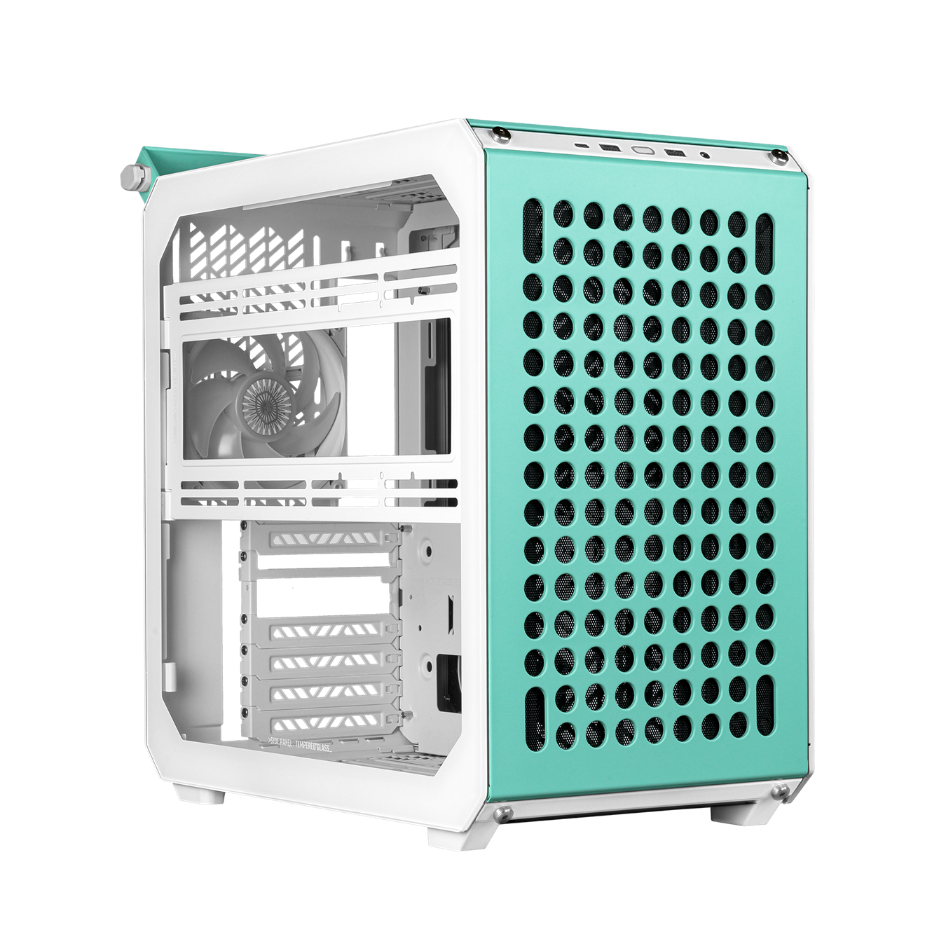 Thùng máy Case Cooler Master Qube 500 Flatpack Macaron Edition | Mid Tower, E-ATX