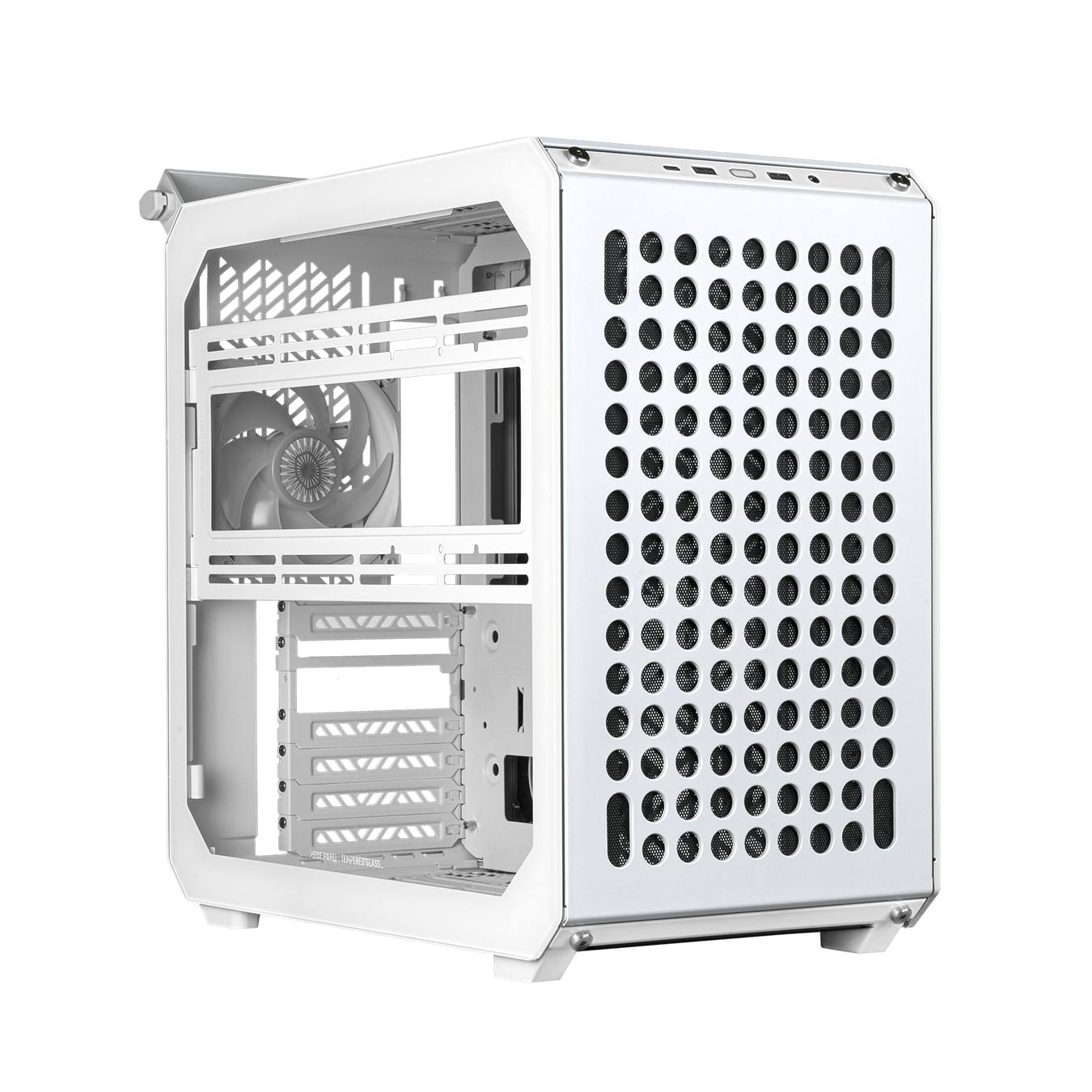 Thùng máy Case Cooler Master Qube 500 Flatpack White Edition | Mid Tower, E-ATX