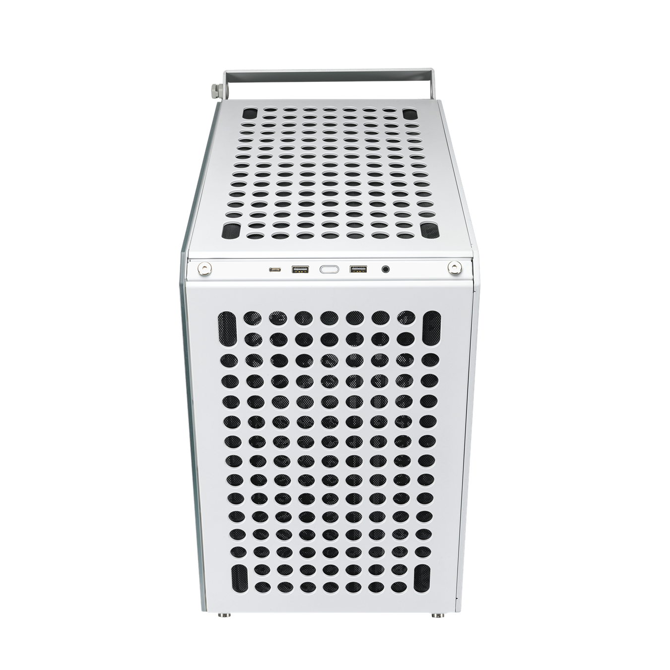 Thùng máy Case Cooler Master Qube 500 Flatpack White Edition | Mid Tower, E-ATX