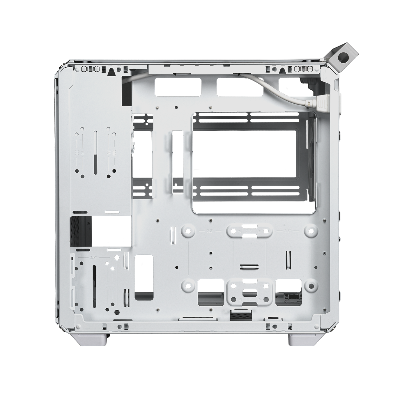 Thùng máy Case Cooler Master Qube 500 Flatpack White Edition | Mid Tower, E-ATX