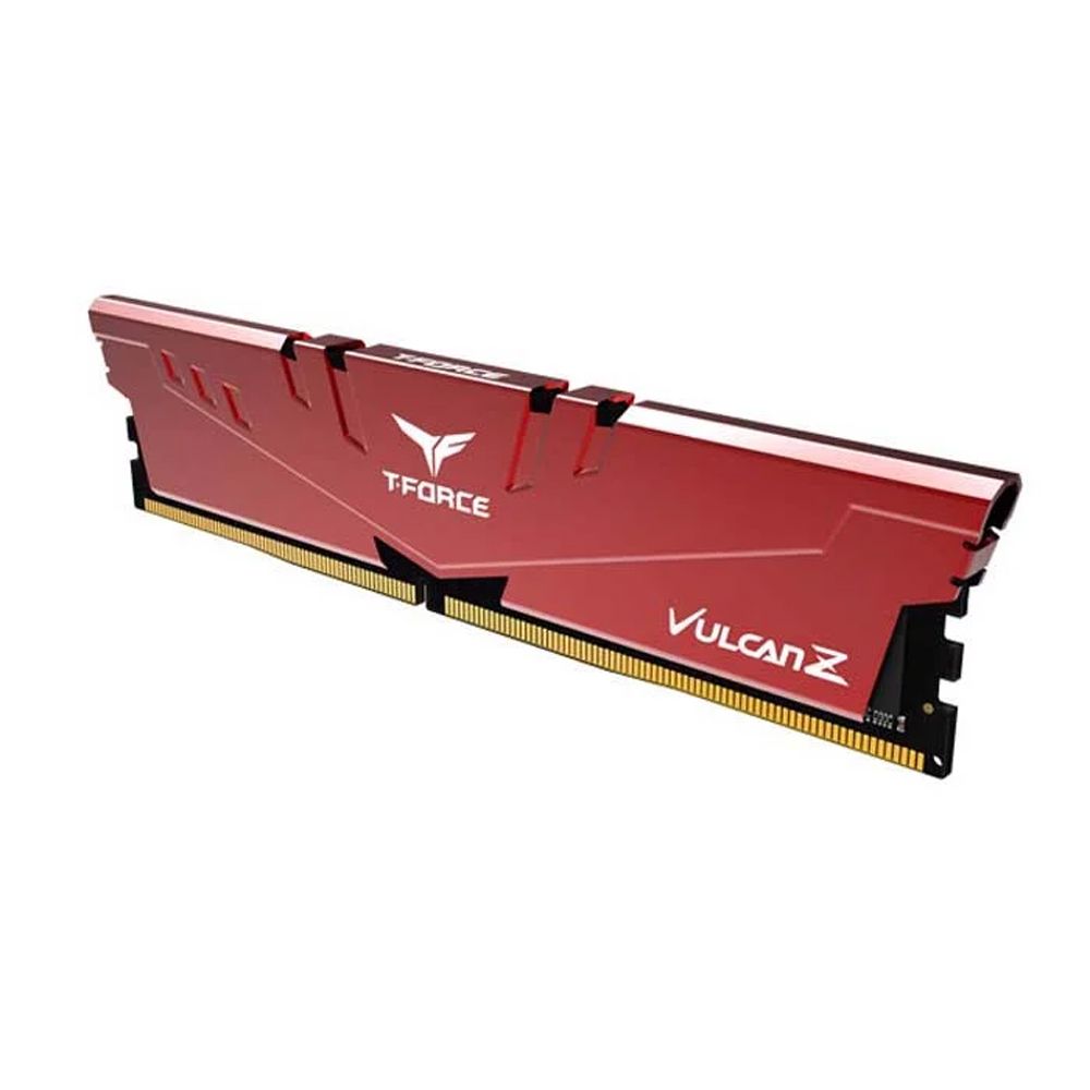 Ram PC TeamGroup T-Force Vulcan Z 8GB DDR4 3600Mhz Red (1x 8GB) (TLZRD48G3600HC18J01)