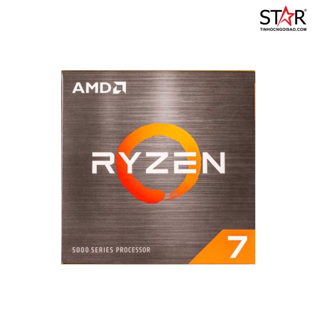 CPU AMD Ryzen 7 5800X3D | AM4, Upto 4.50 GHz, 8C/16T, 96MB, Box Chính Hãng, Không Fan