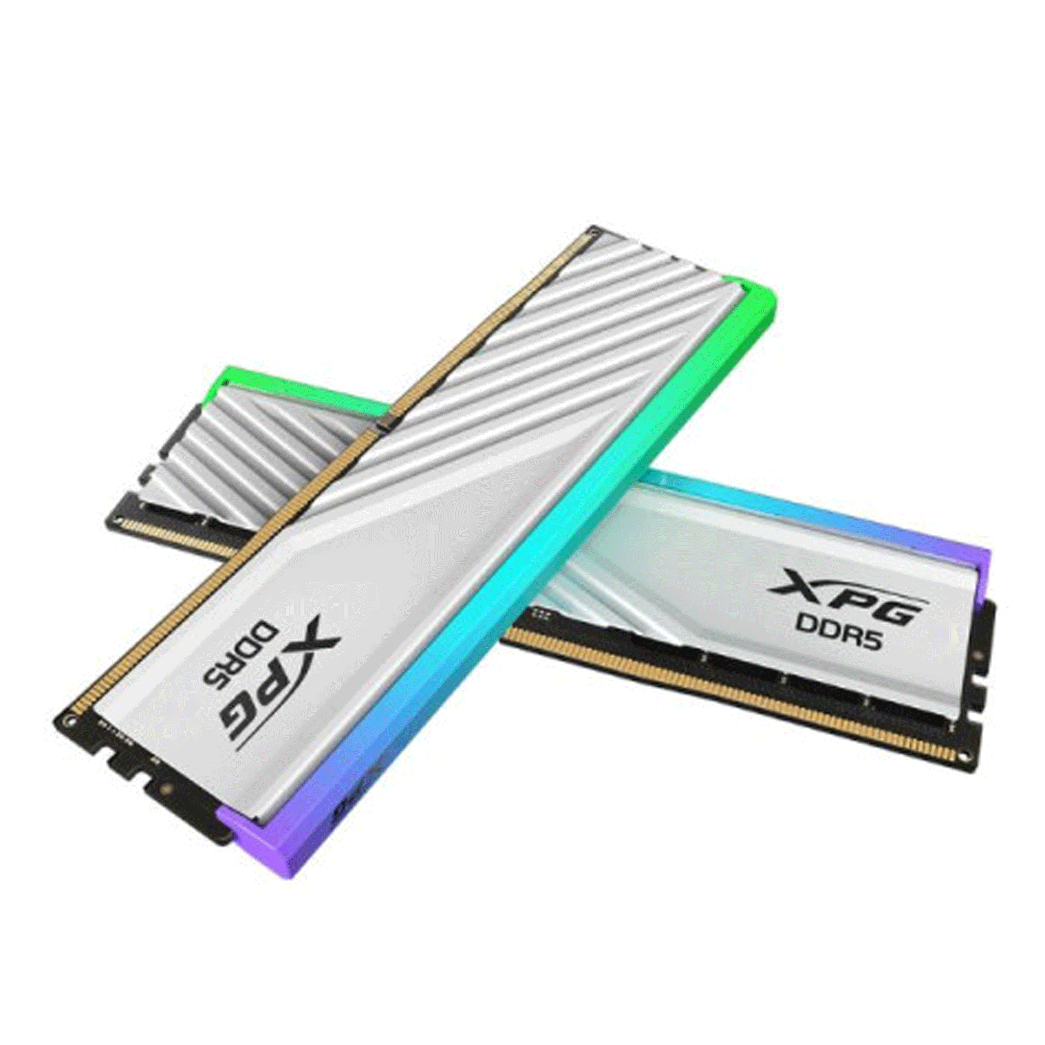 Ram Adata XPG Lancer Blade RGB White 32GB | 16x2, DDR5, 6000MHz (AX5U6000C3016G-DTLABRWH)