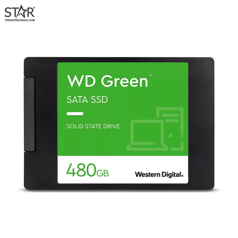 Ổ Cứng SSD Western Green 480G | Sata III, 2.5