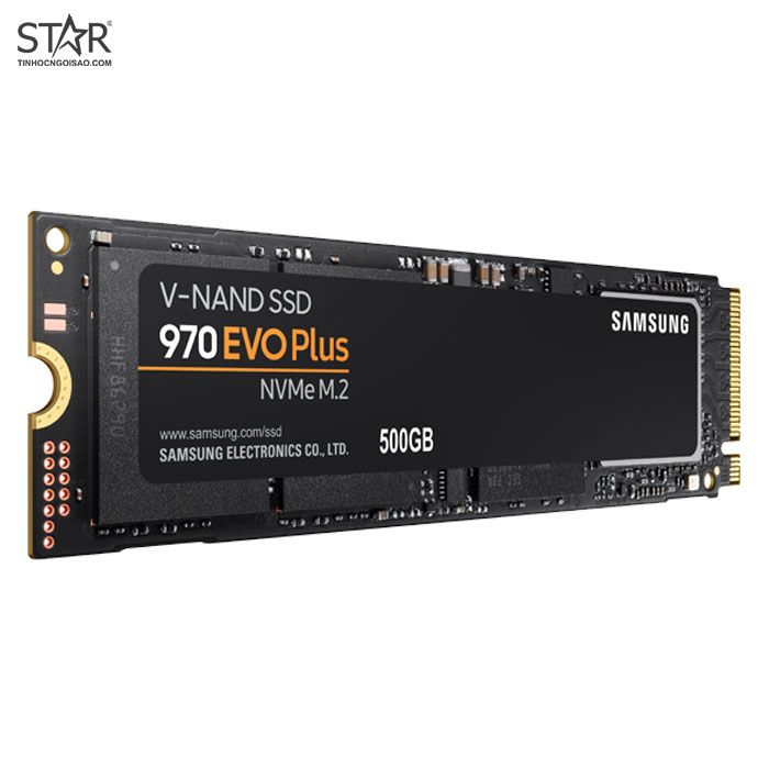 Ổ cứng SSD 500G Samsung 970 EVO Plus M.2 NVMe PCIe Gen3x4 (MZ-V7S500BW)