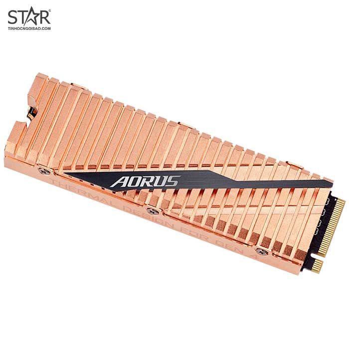 Ổ cứng SSD 2TB Gigabyte Aorus M.2 NVMe PCIe Gen4 (GP-ASM2NE6200TTTD)