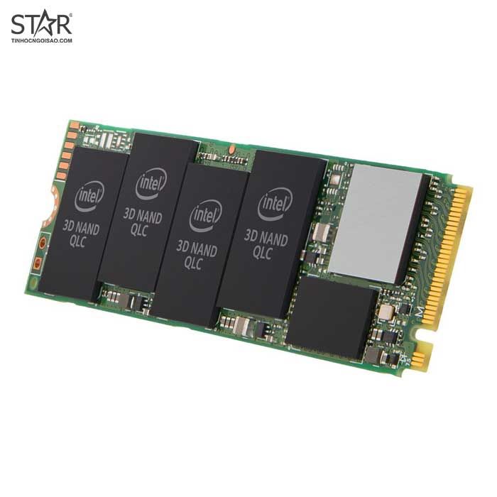 Ổ cứng SSD 1TB Intel 660P M.2 NVMe PCle Gen3x4 QLC (SSDPEKNW010T8X1)