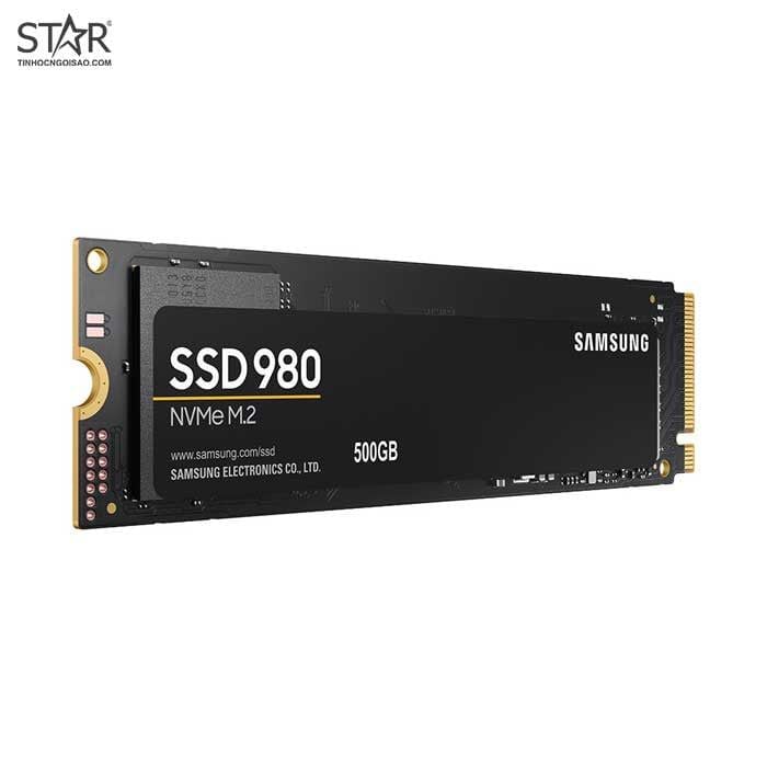 Ổ Cứng SSD 500G Samsung 980 | PCIe Gen3, M.2 NVMe, MZ-V8V500BW