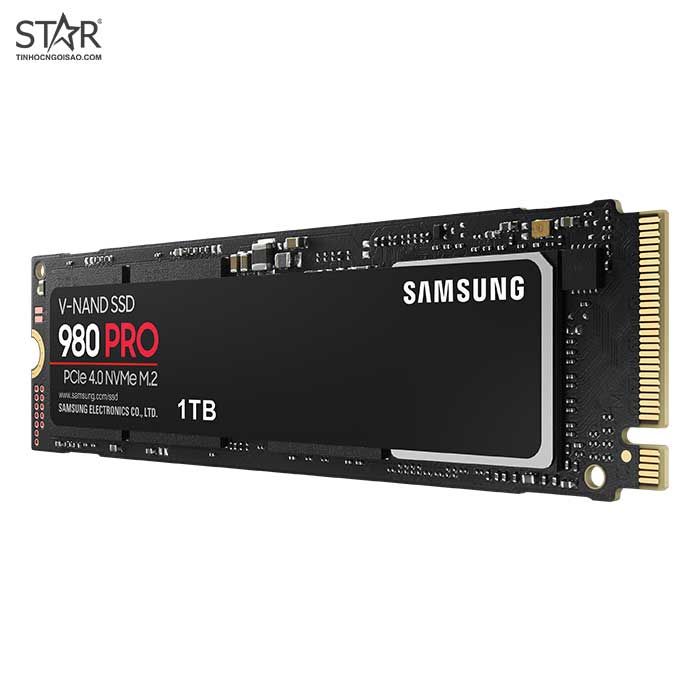 Ổ Cứng SSD 1TB Samsung 980 Pro NVMe PCIe Gen 4.0 x4 V-NAND M.2 2280 (MZ-V8P1T0BW)