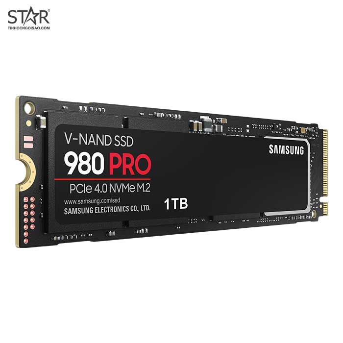 Ổ Cứng SSD 1TB Samsung 980 Pro NVMe PCIe Gen 4.0 x4 V-NAND M.2 2280 (MZ-V8P1T0BW)