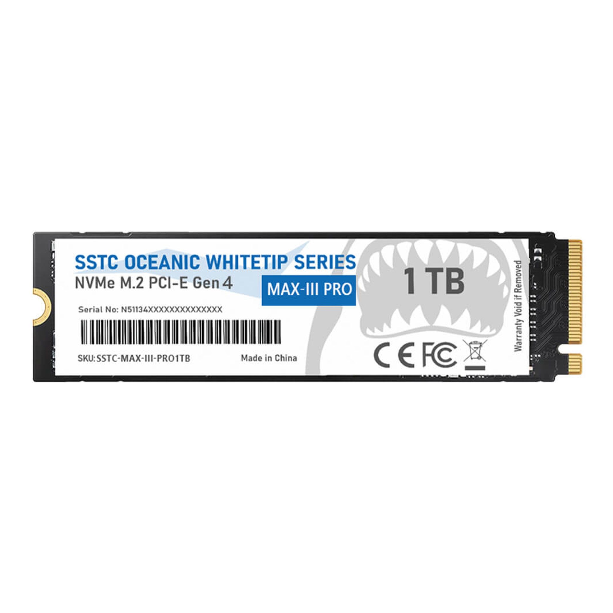 Ổ cứng SSD SSTC Oceanic Whitetip MAX-III Pro 1TB