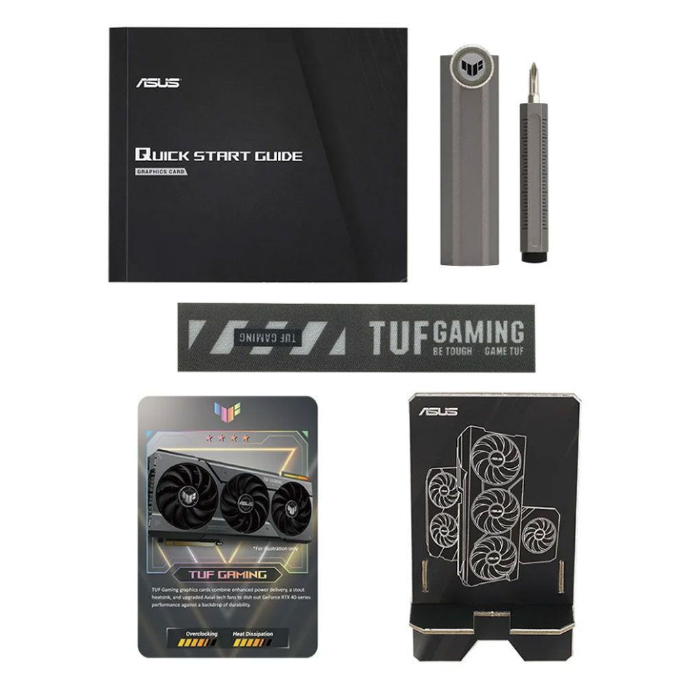 Card màn hình VGA ASUS TUF Gaming GeForce RTX 4060 Ti 8GB GDDR6 (TUF-RTX4060TI-8G-GAMING)