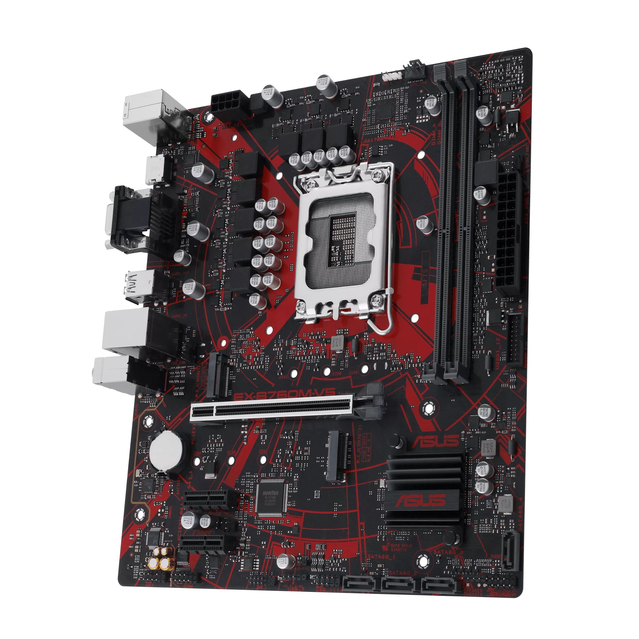 Mainboard ASUS EX-B760M-V5 | Intel B760, Socket 1700, mATX, 2 khe DDR5