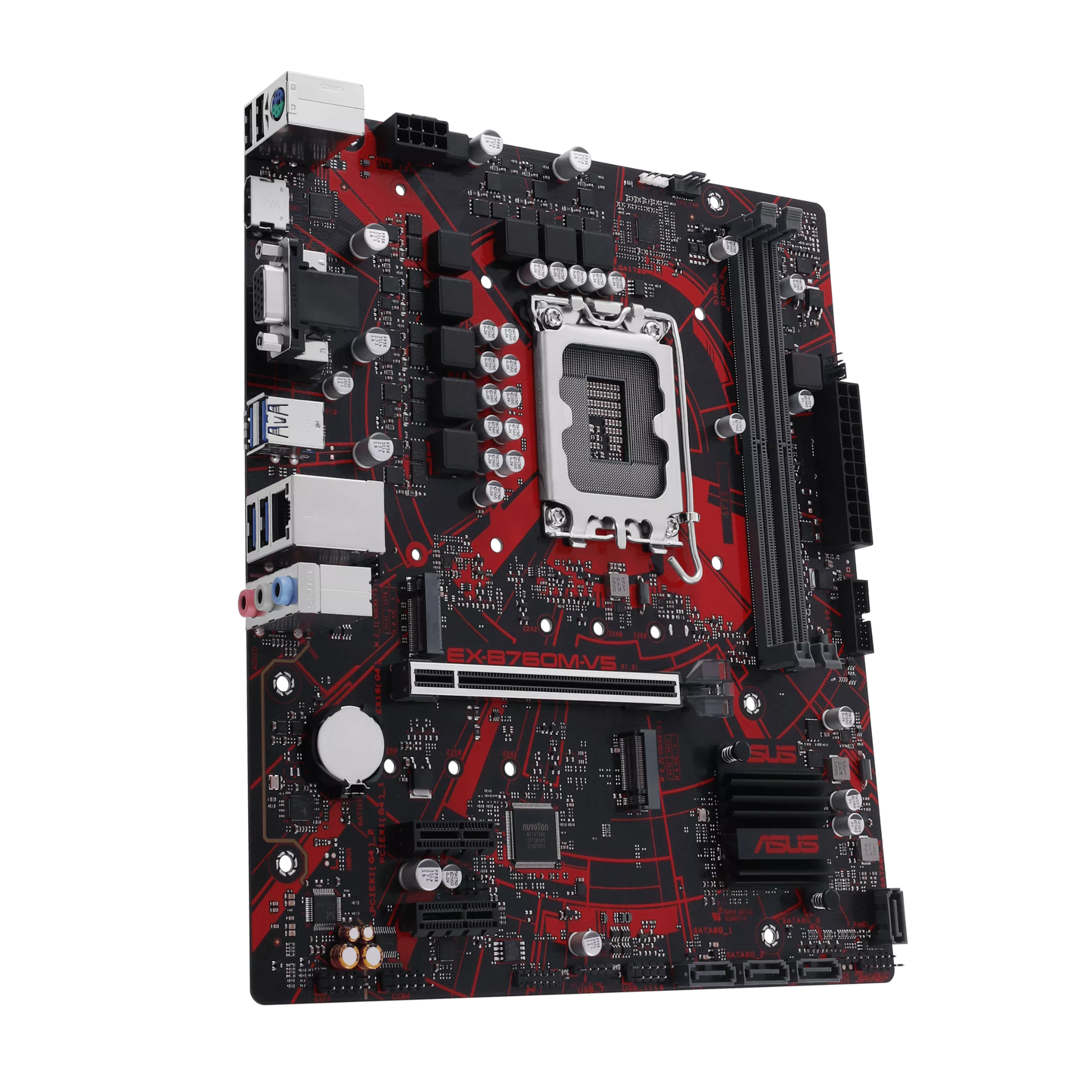 Mainboard ASUS EX-B760M-V5 | Intel B760, Socket 1700, mATX, 2 khe DDR5