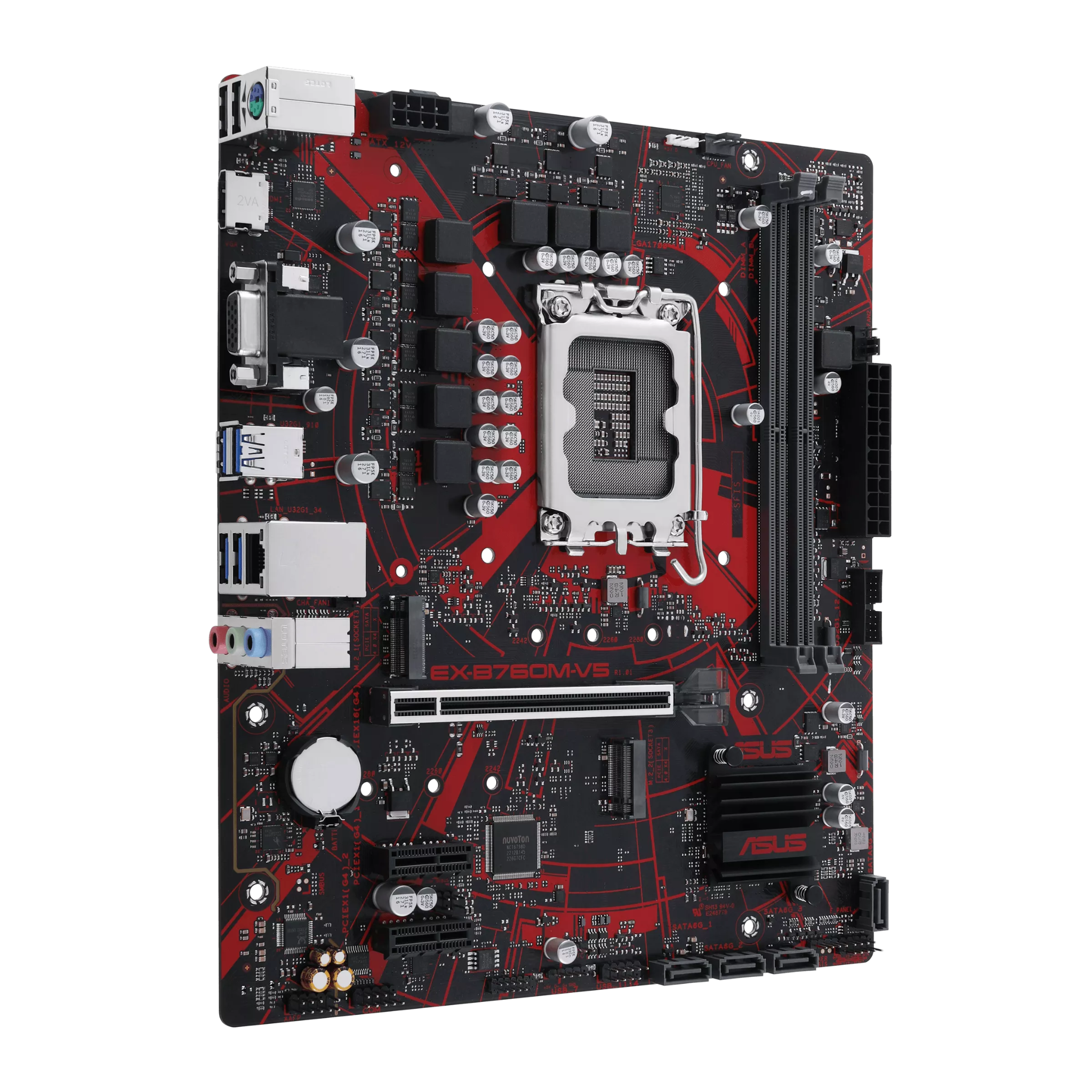 Mainboard ASUS EX-B760M-V5 | Intel B760, Socket 1700, mATX, 2 khe DDR5