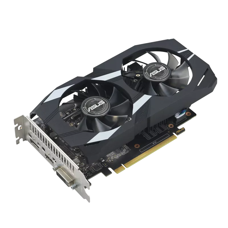 Card màn hình VGA ASUS Dual GeForce GTX 1650 OC Edition 4GB GDDR6 EVO