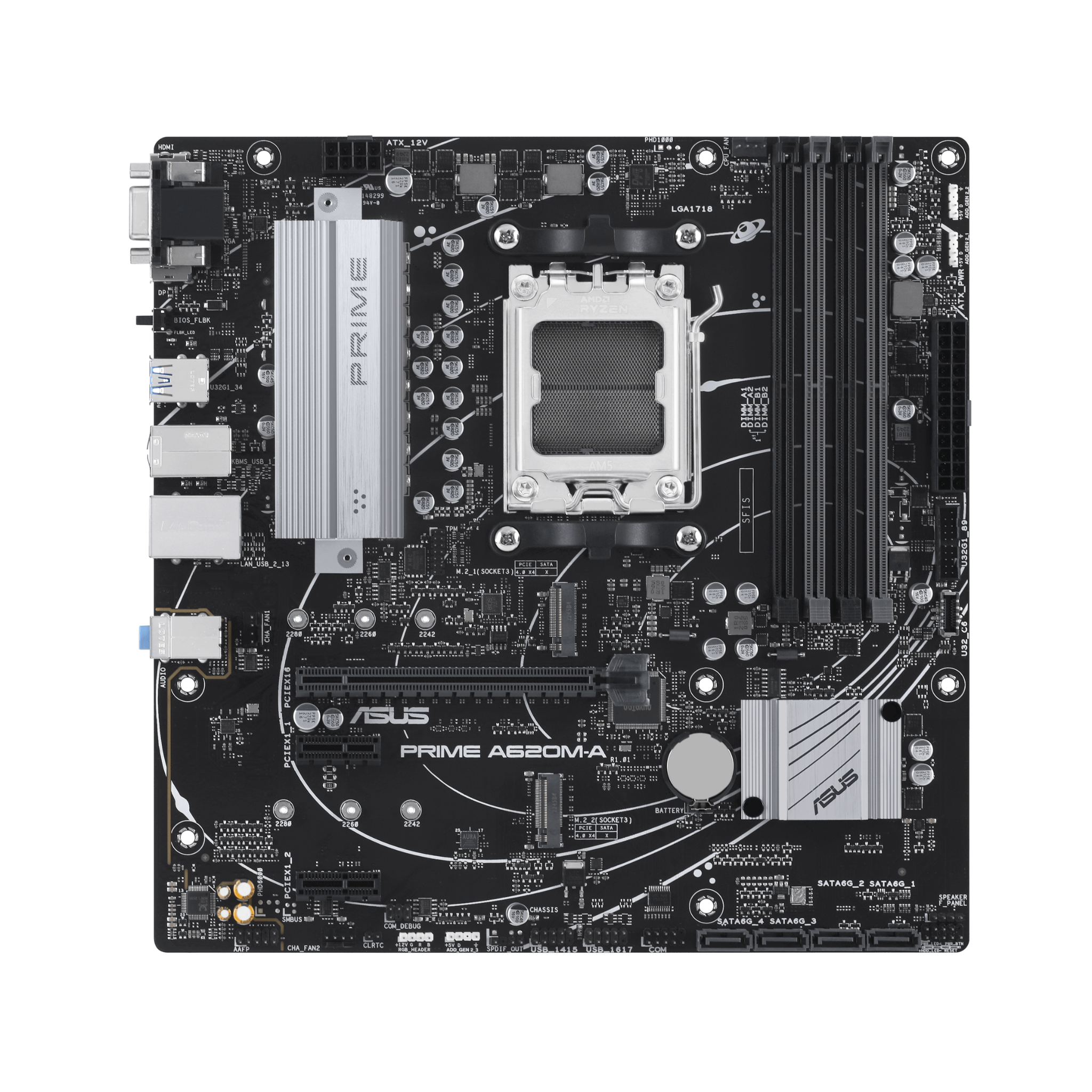 Mainboard Asus PRIME A620M-A | AMD A620, Socket AM5, M-ATX, 4 khe DDR5