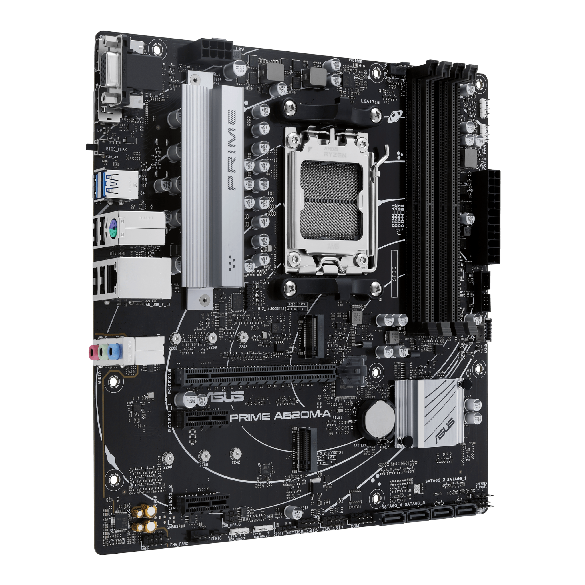 Mainboard Asus PRIME A620M-A | AMD A620, Socket AM5, M-ATX, 4 khe DDR5