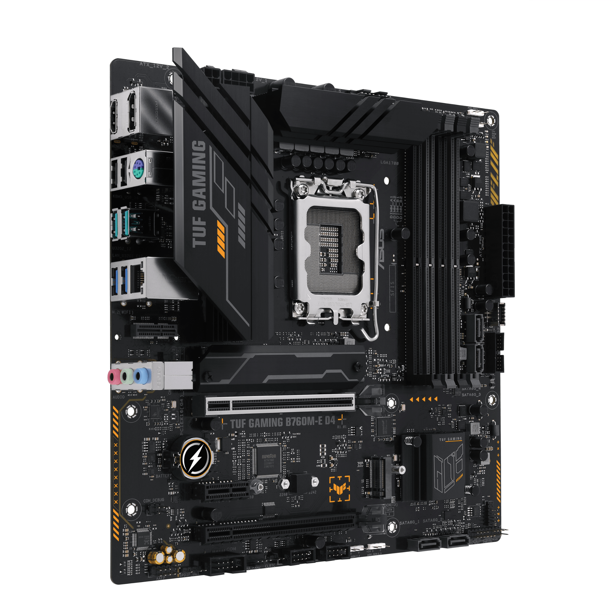 Mainboard ASUS TUF GAMING B760M-E D4 | Intel B760, Socket 1700, mATX, 4 khe DDR4