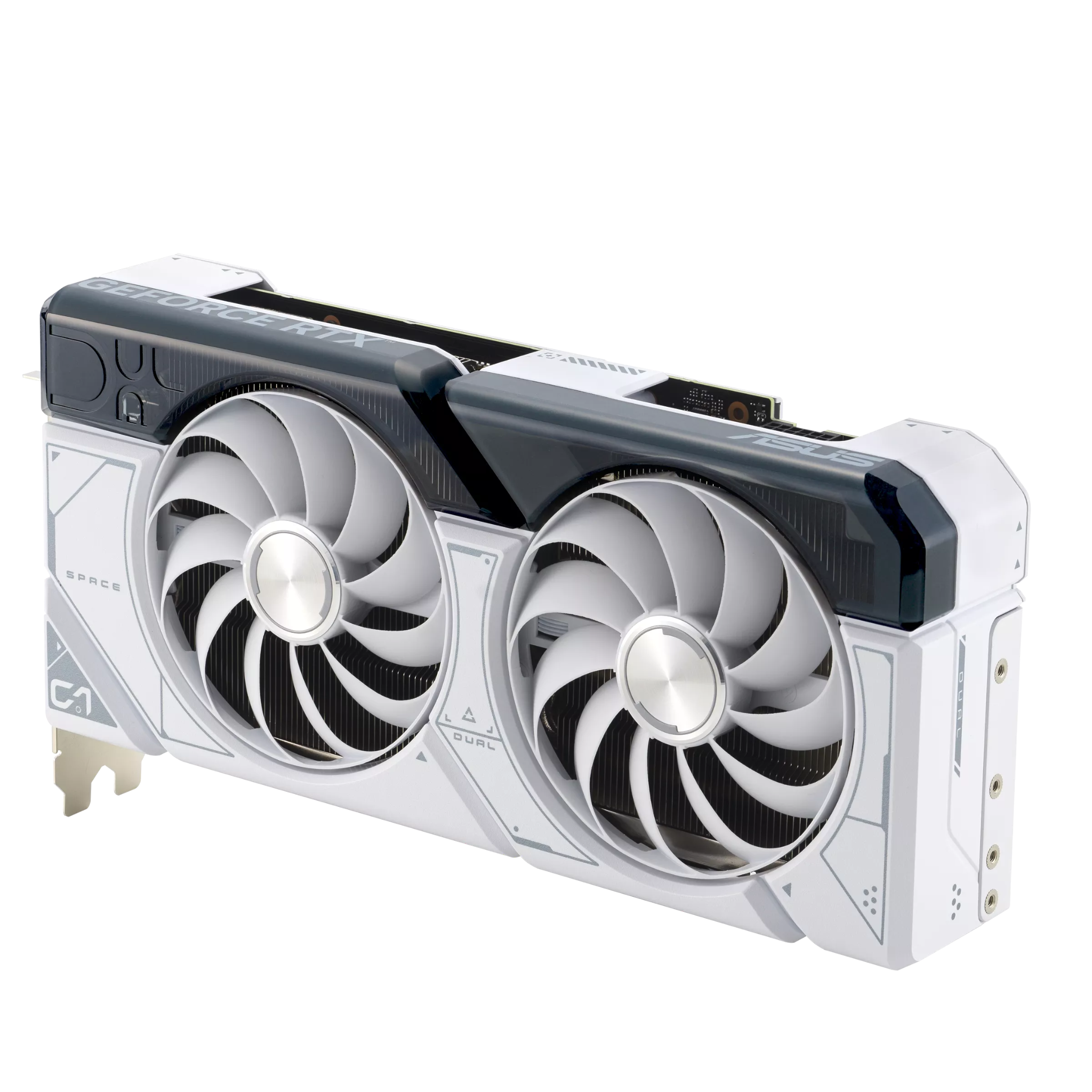 Card màn hình VGA ASUS Dual GeForce RTX 4070 Super White OC Edition 12GB GDDR6X (DUAL-RTX4070S-O12G-WHITE)