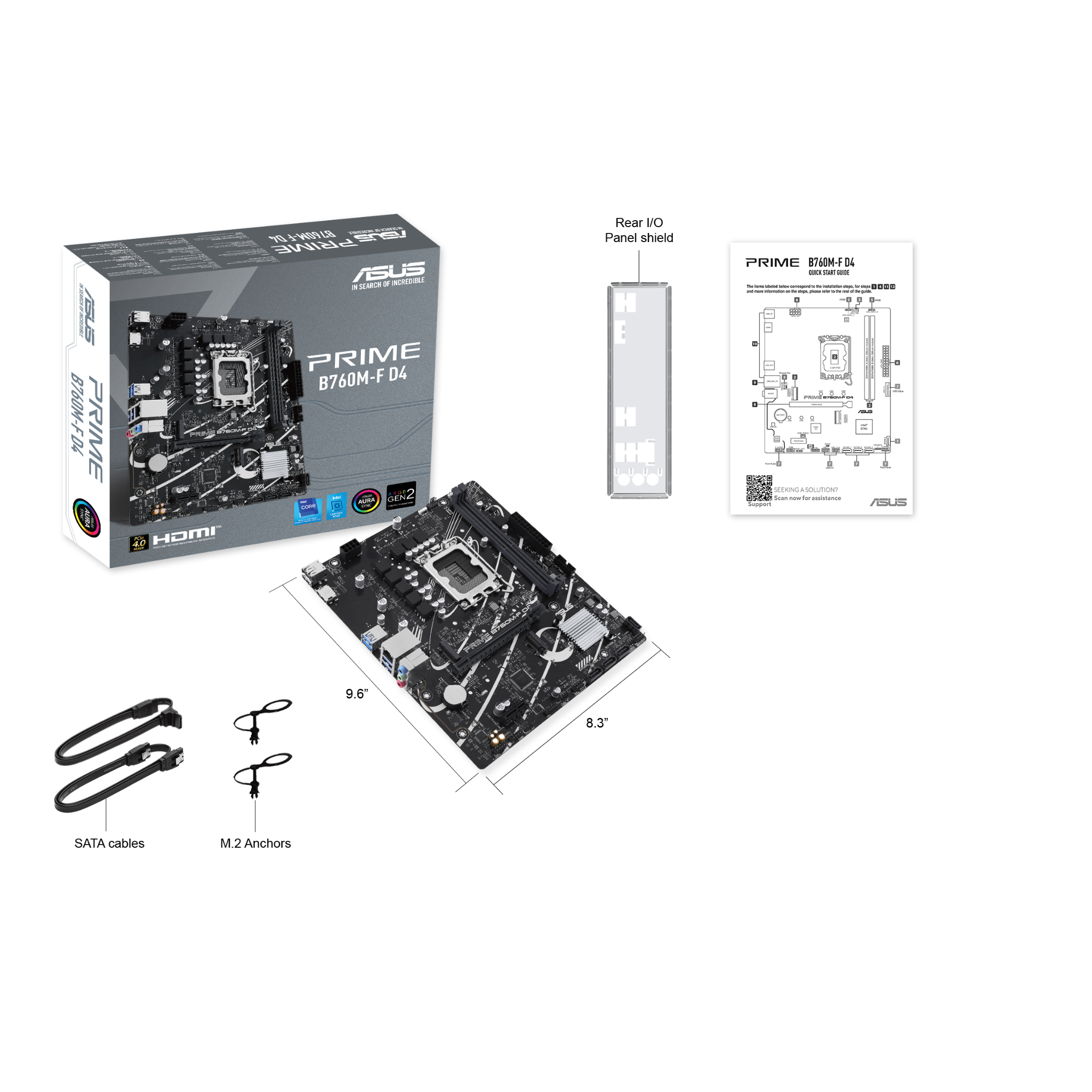 Mainboard ASUS Prime B760M-F D4