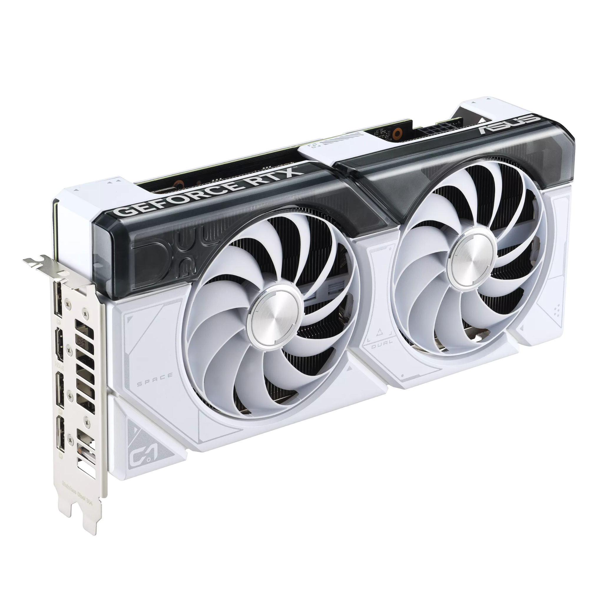 Card màn hình VGA ASUS Dual GeForce RTX 4070 White OC Edition 12GB GDDR6X (DUAL-RTX4070-O12G-WHITE)