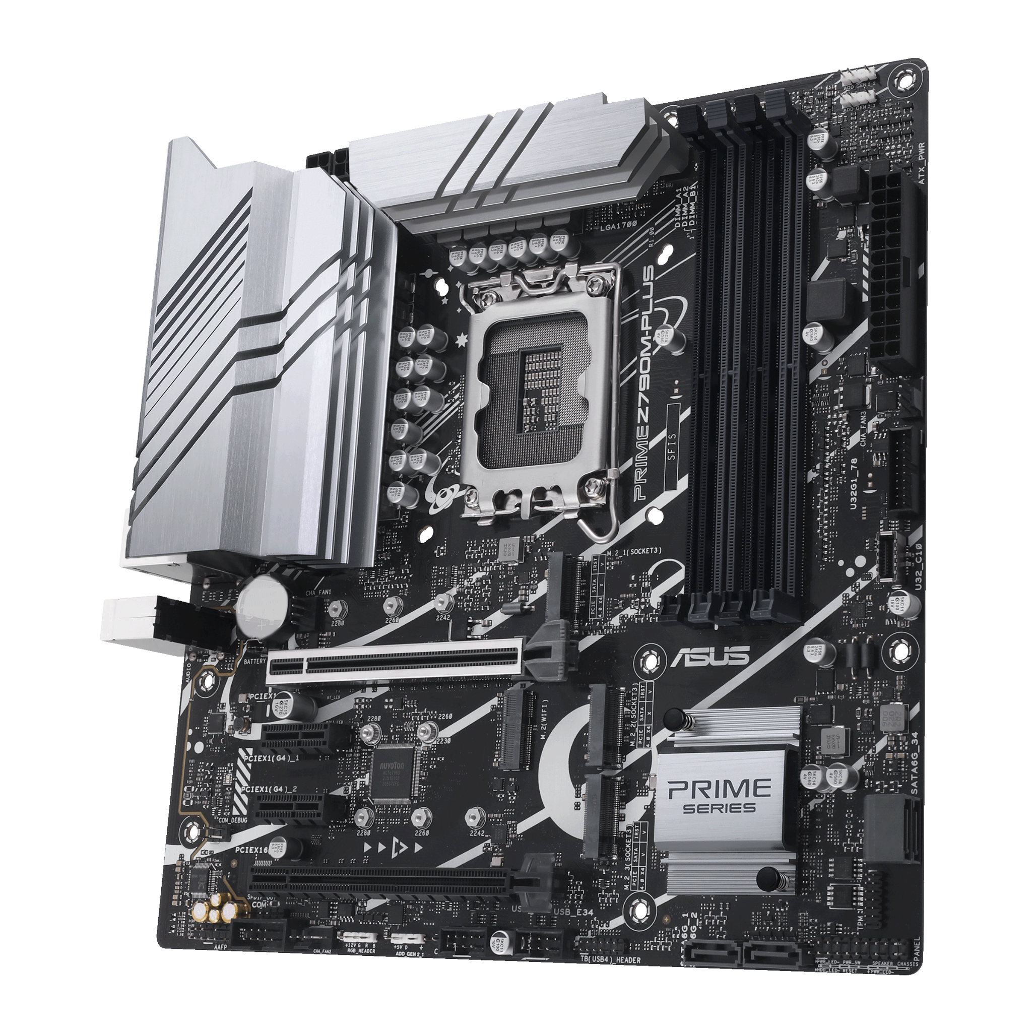 Mainboard Asus Prime Z790M Plus CSM | Intel Z790, Socket 1700, mATX, 4 khe DDR5