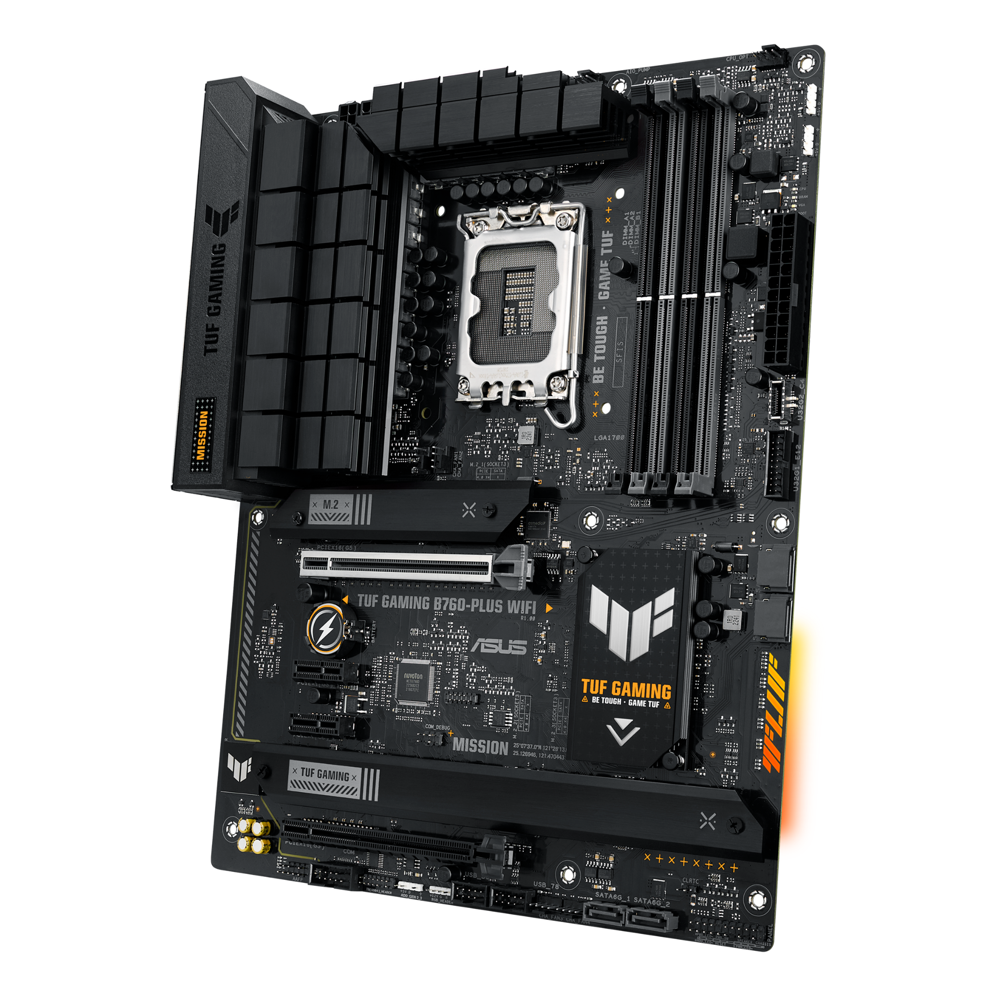 Mainboard Asus TUF Gaming B760-PLUS WIFI 90MB1ER0-M0EAY0 | Intel B760, Socket 1700, ATX, 4 khe DDR5