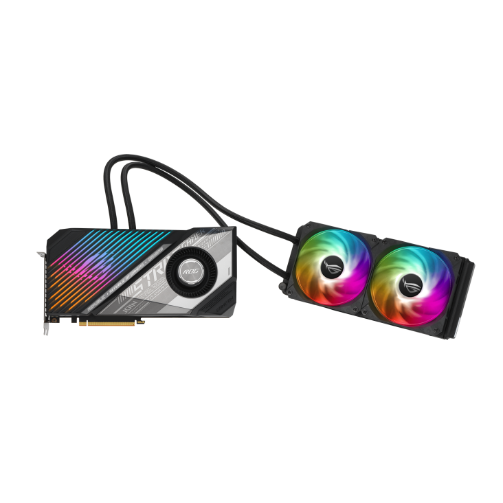 Card màn hình VGA ASUS ROG Strix Gaming  RX 6800 XT 16G OC (ROG-STRIX-LC-RX6800XT-O16G-GAMING)