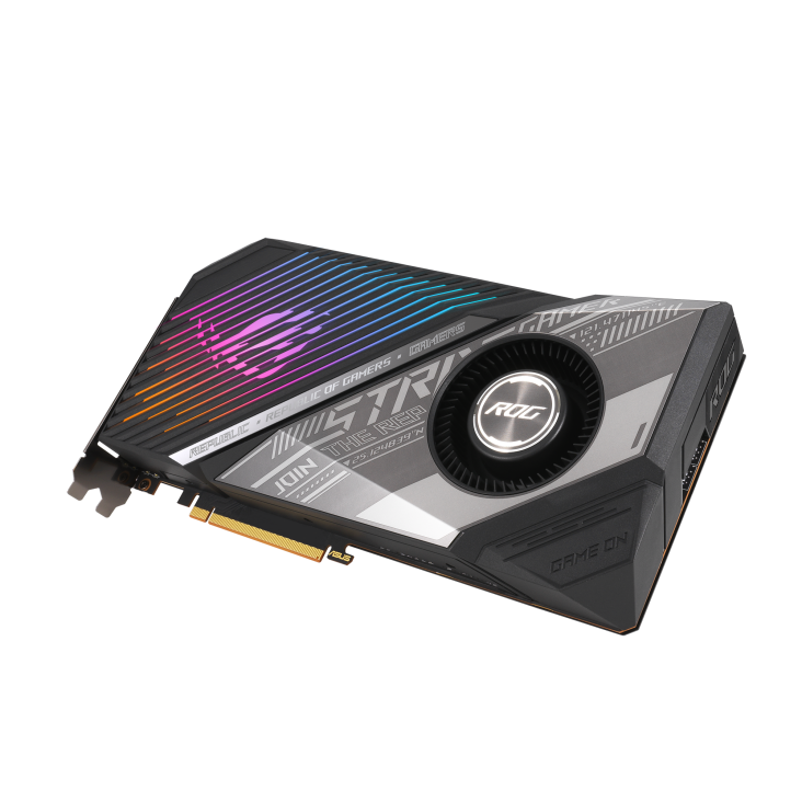 Card màn hình VGA ASUS ROG Strix Gaming  RX 6800 XT 16G OC (ROG-STRIX-LC-RX6800XT-O16G-GAMING)