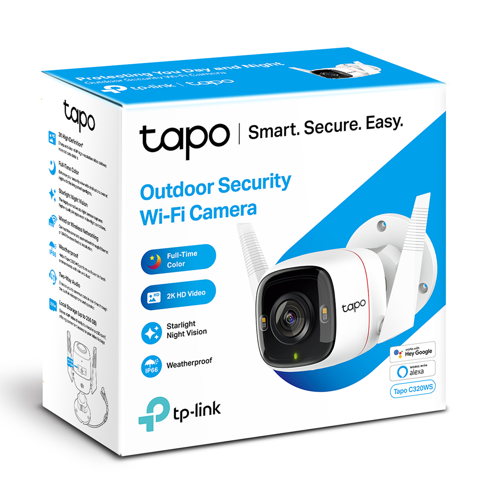 Camera IP WiFi TP-Link Tapo C320WS | 360°, 2K, 4 MP