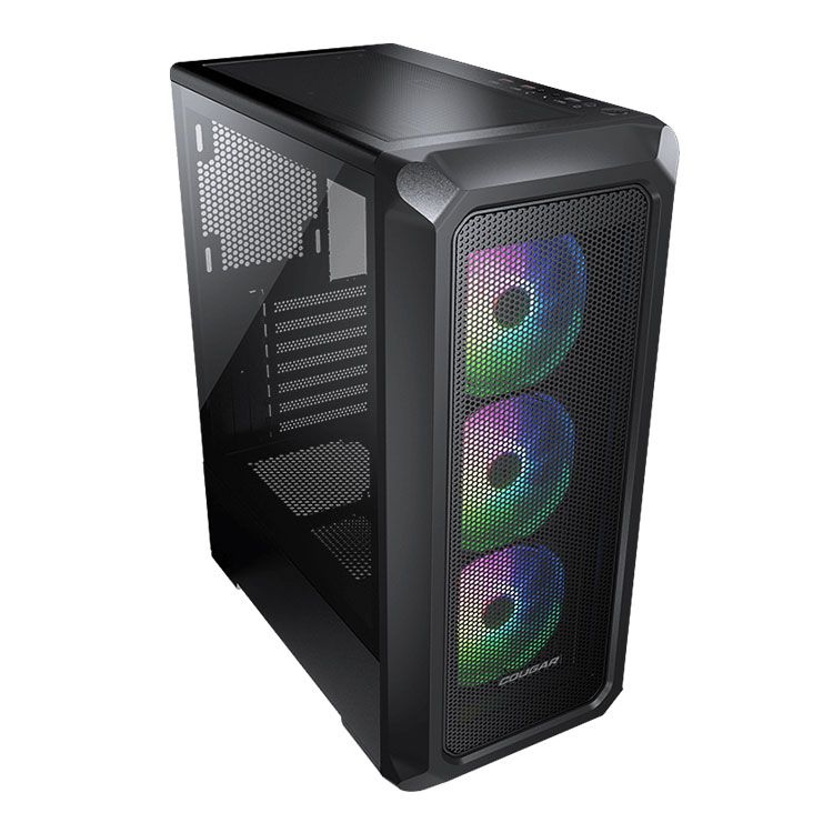 Thùng máy Case Cougar Archon II Mesh RGB | Trắng - Đen, kèm sẵn 3 fan