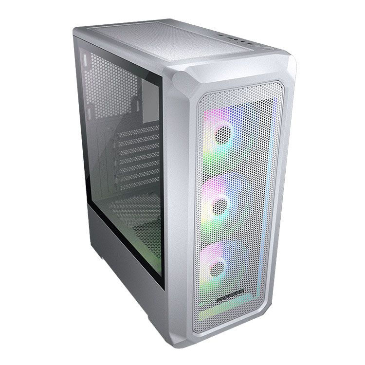 Thùng máy Case Cougar Archon II Mesh RGB | Trắng - Đen, kèm sẵn 3 fan