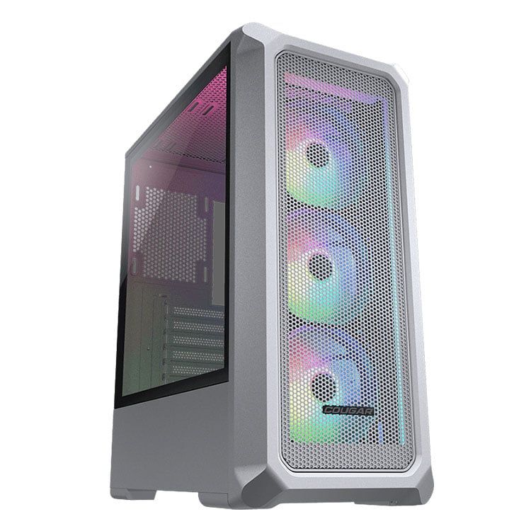 Thùng máy Case Cougar Archon II Mesh RGB | Trắng - Đen, kèm sẵn 3 fan