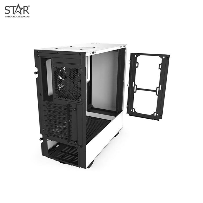 Thùng máy Case NZXT H510 (CA-H510B-W1) (Trắng)