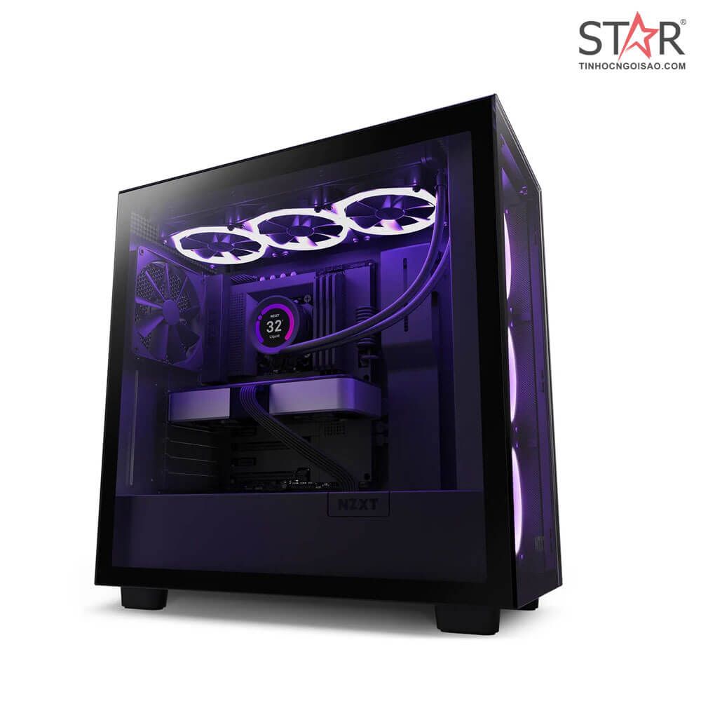 Thùng máy Case NZXT H7 Elite (Đen)