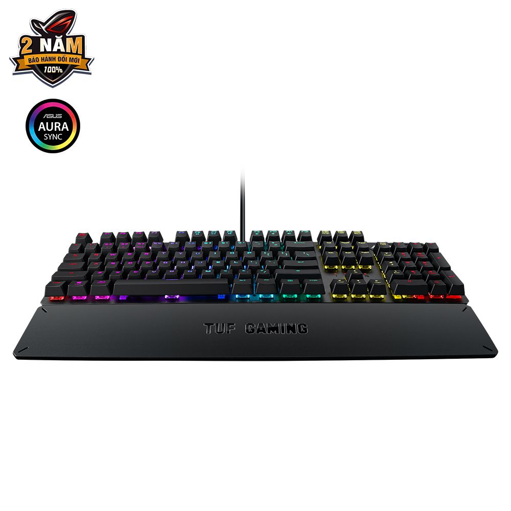 Bàn phím cơ Asus TUF Gaming K3 RGB - Red Switch (Đen)