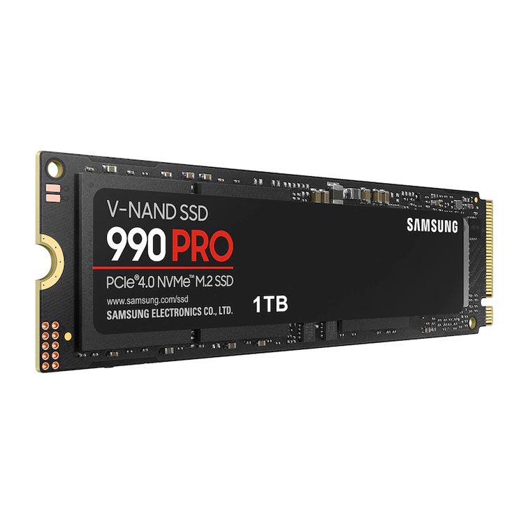 Ổ cứng SSD Samsung 990 PRO PCIe 4.0 NVMe SSD 1TB MZ-V9P1T0 (Box công ty)