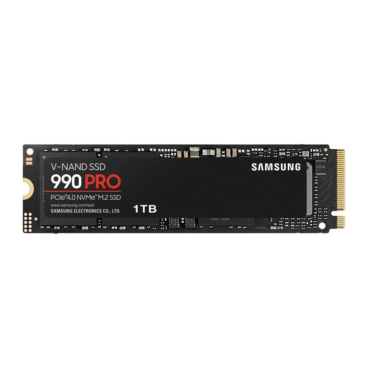 Ổ cứng SSD Samsung 990 PRO PCIe 4.0 NVMe SSD 1TB MZ-V9P1T0 (Box công ty)