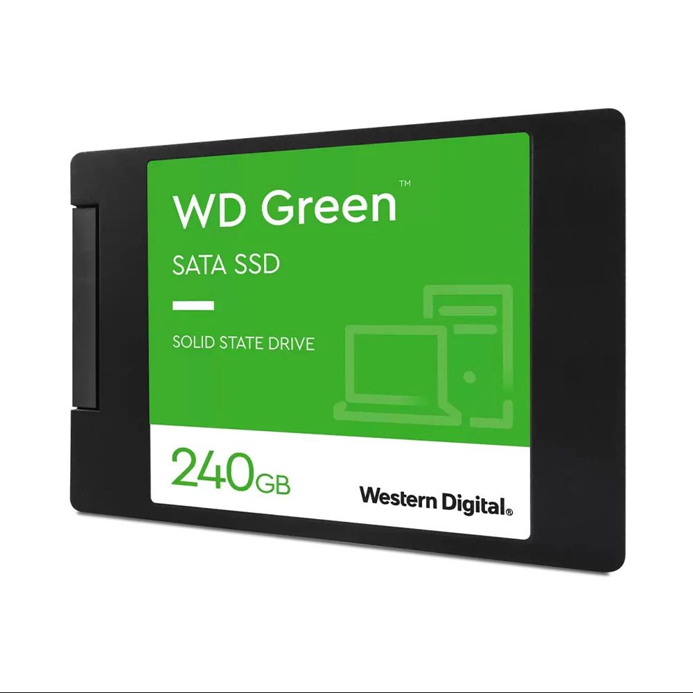 Ổ Cứng SSD 240G Western Green | Sata III, 2.5 inch, WDS240G3G0A