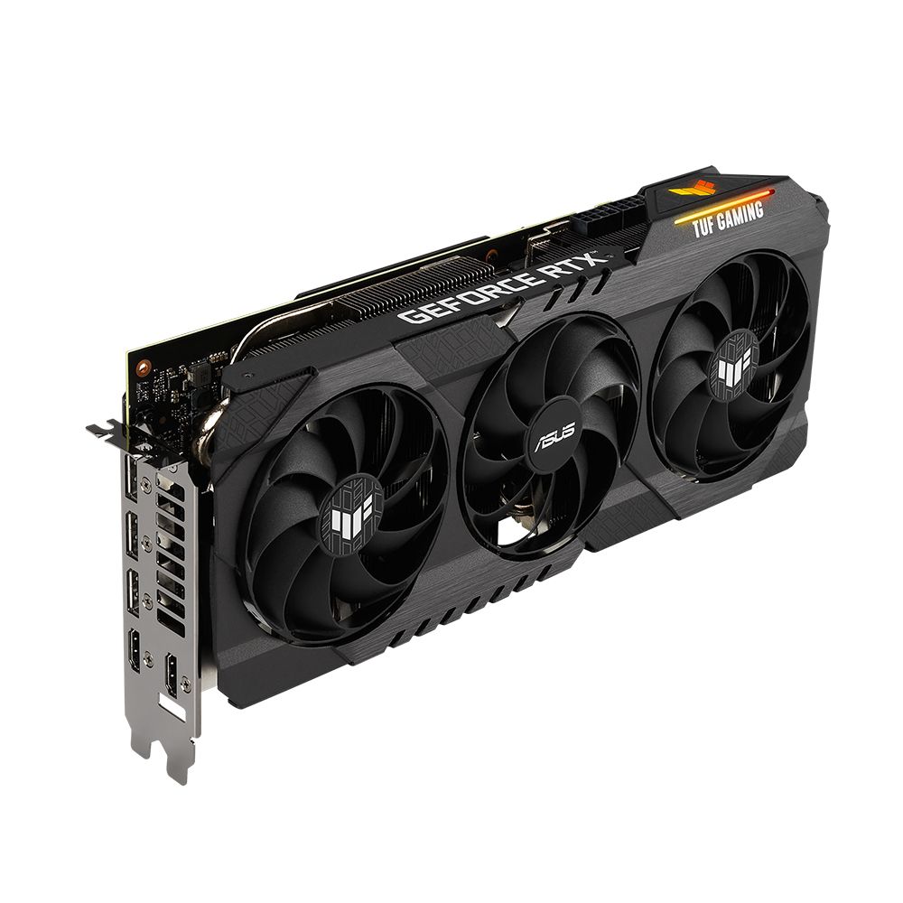 VGA Asus RTX 3060 Ti 8GB GDDR6X TUF Gaming OC Edition (TUF-RTX3060TI-O8GD6X-GAMING)