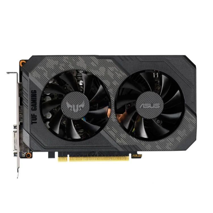 Card màn hình VGA ASUS Tuf GTX1660TI OC 6GB Evo Gaming 2 Fan