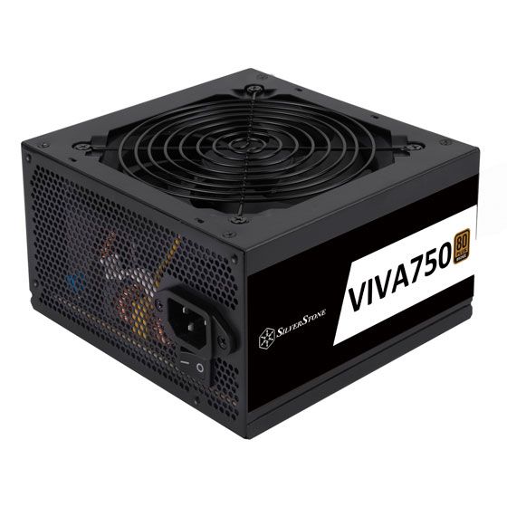 Nguồn SilverStone VIVA 750 Bronze | 750W, 80 Plus Bronze (SST-ET750)