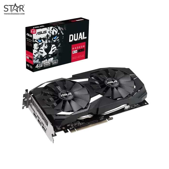 VGA Asus RX 560 Dual 4GB 2 Fan (90YV0HG0-M0NA00)