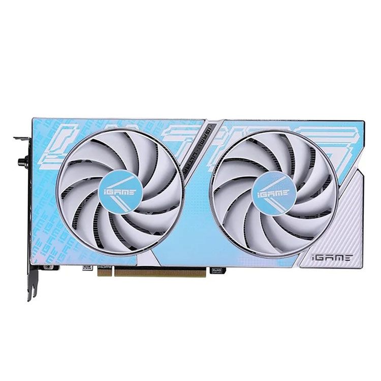 Card màn hình VGA COLORFUL iGame GeForce RTX 4060 Ultra White DUO OC 8GB-V