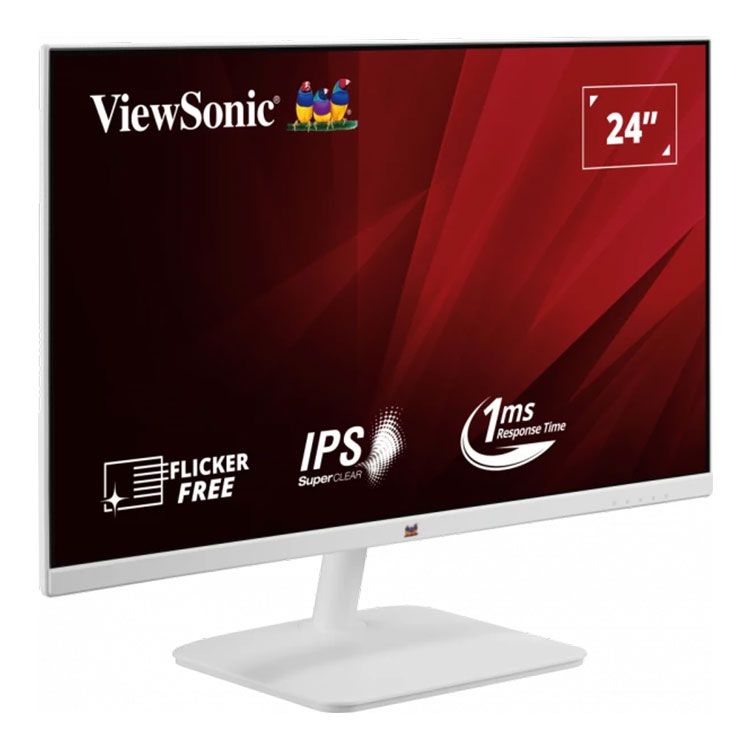 Màn hình Gaming Viewsonic VA2432-H-W | 24 inch, Full HD, IPS, 100Hz, 1ms, phẳng, trắng