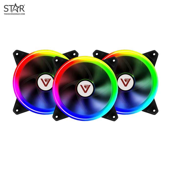 Fan Case VSP V202B Led Rainbow 12cm