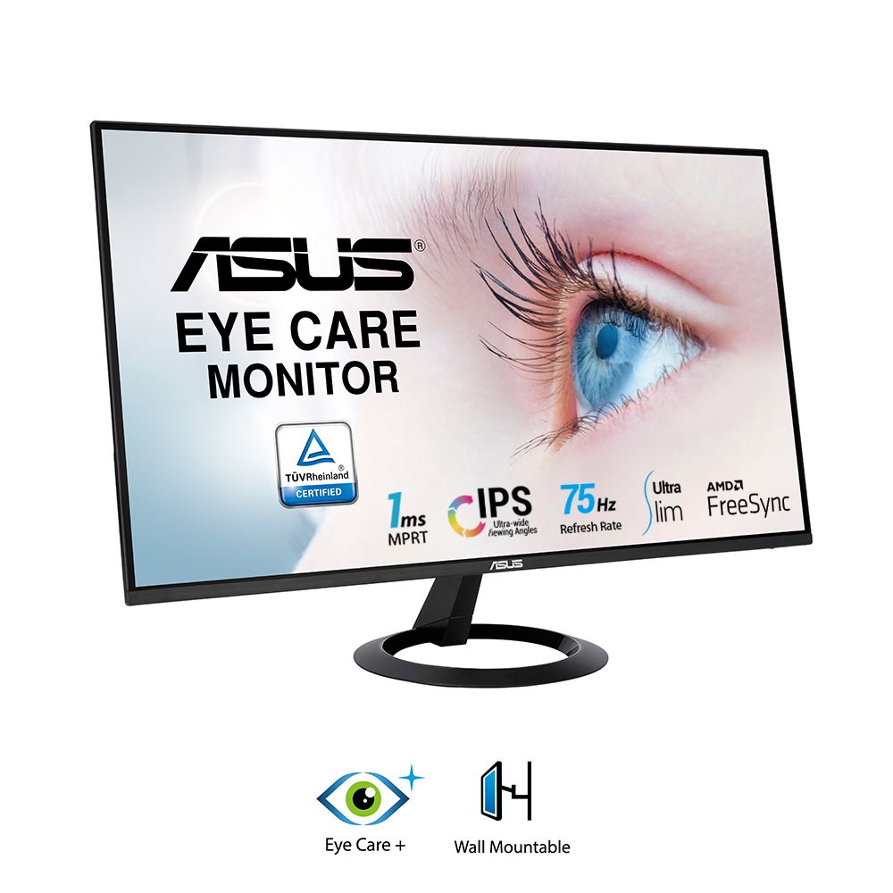 Màn hình 24 inch Asus VZ24EHE FHD IPS 75Hz 1ms FreeSync Chính Hãng